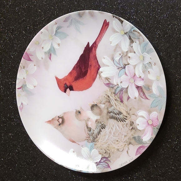 Lena Liu's Morning Serenade Plate - Picture 1 of 4